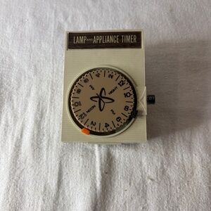 Vintage Sears Plug In Timer Programmer 796.64420 15A/ 1250W /125V Lamp/Holiday